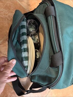 Green  pick nick, Travel Cooler Bag
